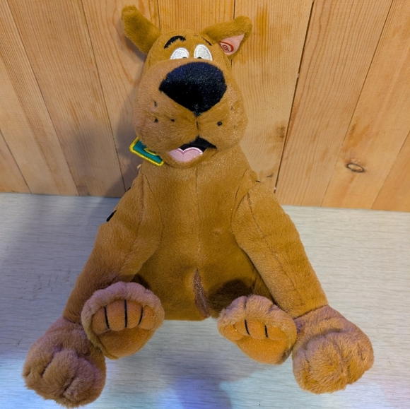 Scooby-Doo Plush Dog Toy - Brown 10 Inch Tall Hallmark Story Buddy - Picture 1 of 8